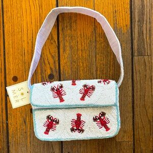 Viral BEADED LOBSTER BAG from TJMaxx NWT